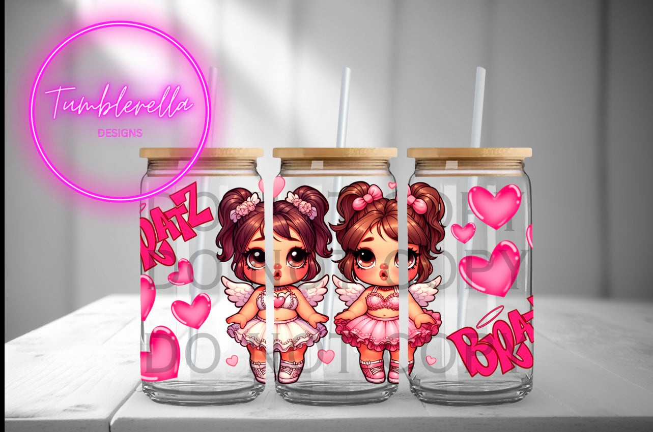 Bratz 16oz cup wrap