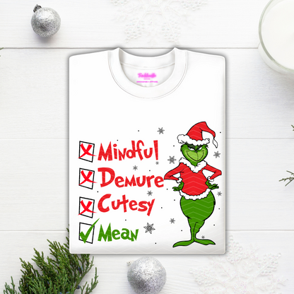 Mindful Grinch Tee