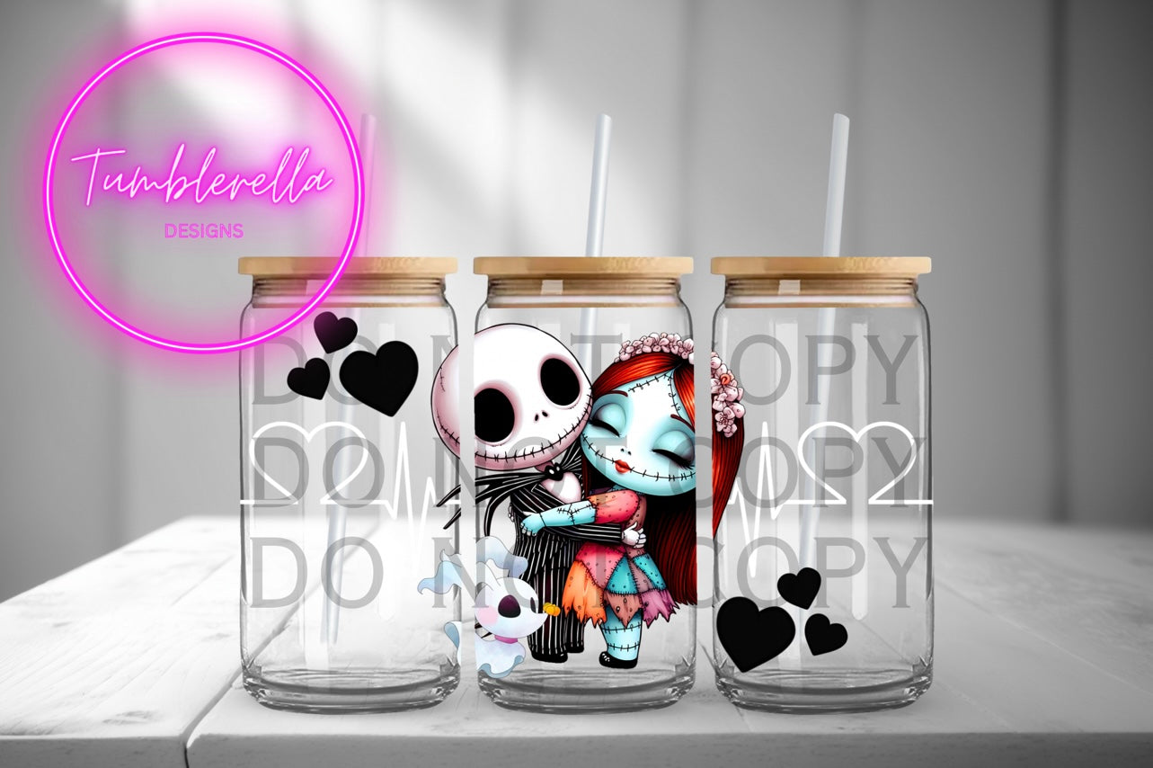 J.Skeleton 16oz cup wrap