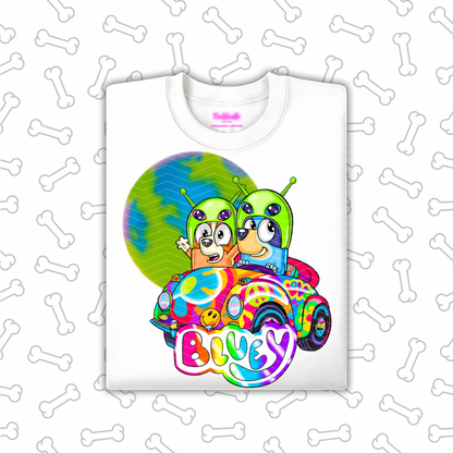 Lisa Frank x Blue Dog Tee