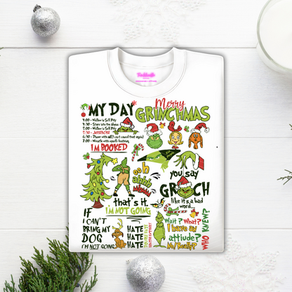 Grinchy Quotes Tee